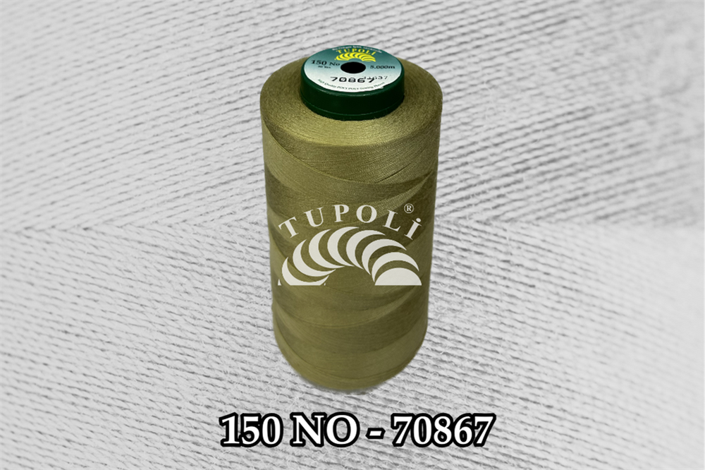 Tupoli 150 Numara 70867 İlikli Polyester Dikiş İpliği