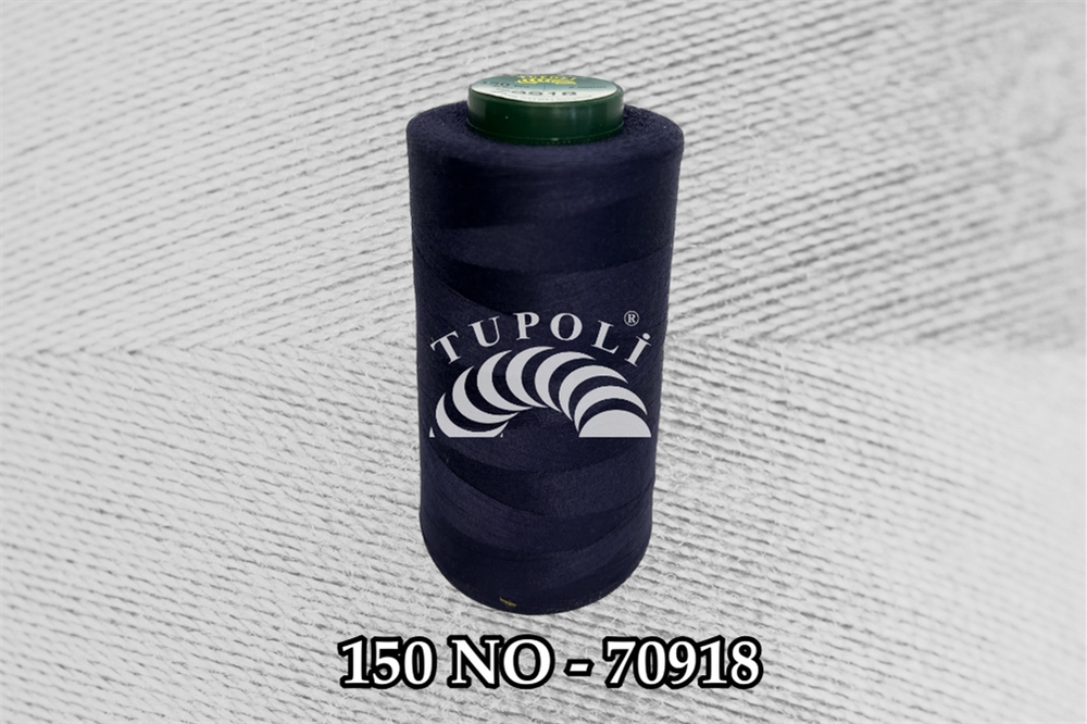 Tupoli 150 Numara 70918 İlikli Polyester Dikiş İpliği