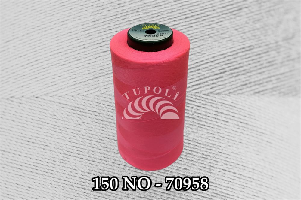 Tupoli 150 Numara 70958 İlikli Polyester Dikiş İpliği