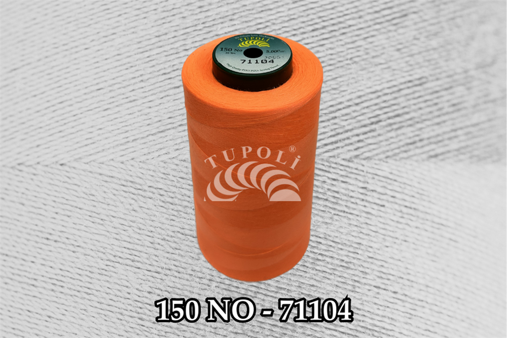 Tupoli 150 Numara 71104 İlikli Polyester Dikiş İpliği