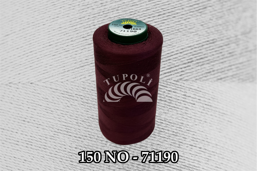 Tupoli 150 Numara 71190 İlikli Polyester Dikiş İpliği