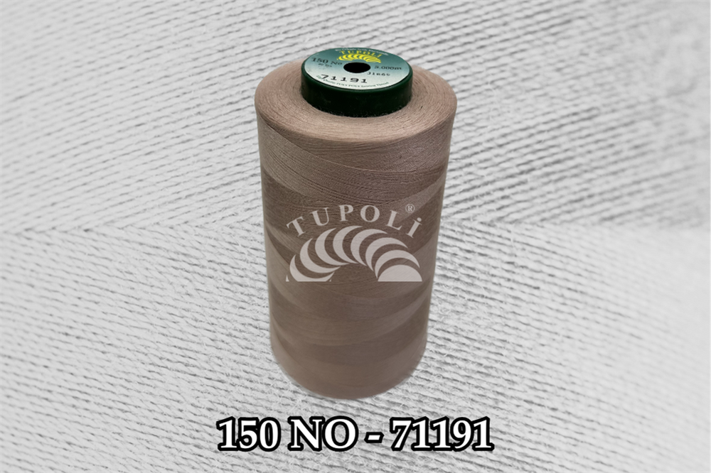 Tupoli 150 Numara 71191 İlikli Polyester Dikiş İpliği