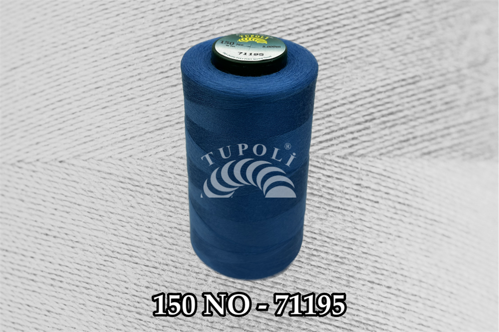 Tupoli 150 Numara 71195 İlikli Polyester Dikiş İpliği