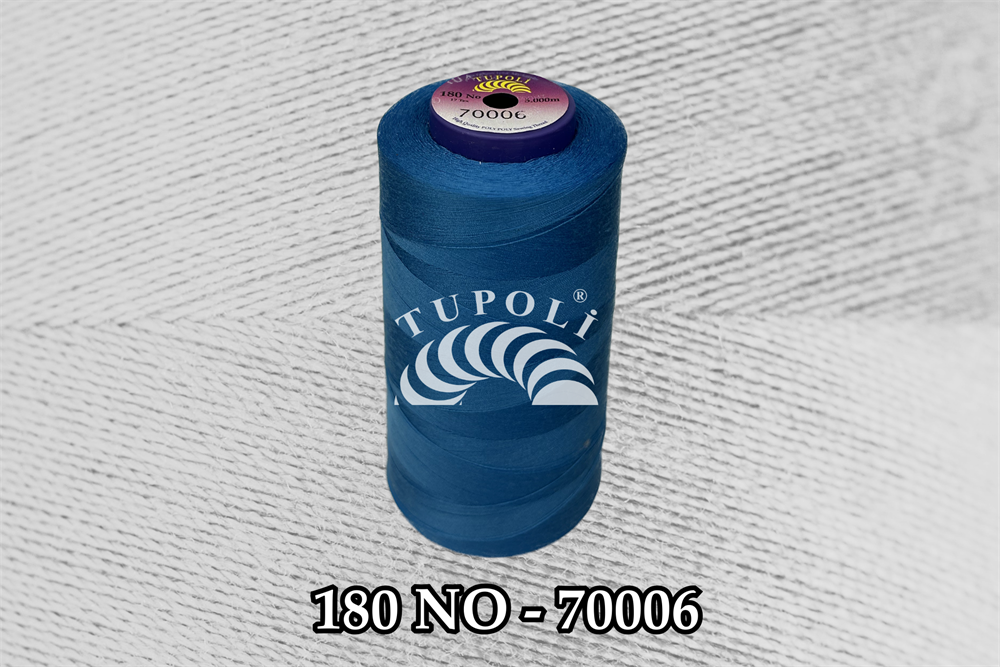 Tupoli 180 Numara 70006 İlikli Polyester Dikiş İpliği