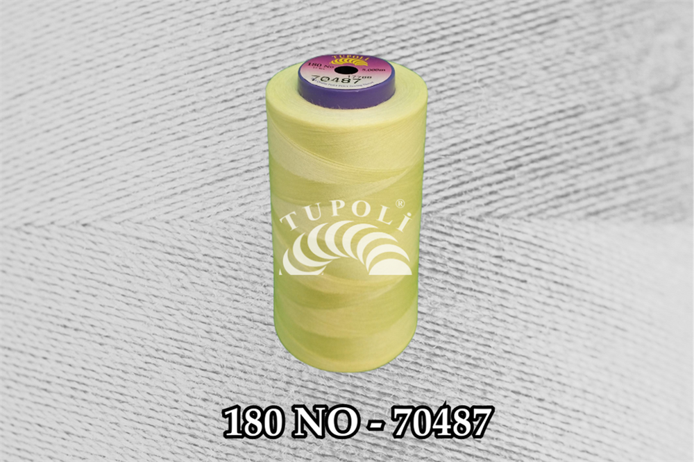 Tupoli 180 Numara 70487 İlikli Polyester Dikiş İpliği