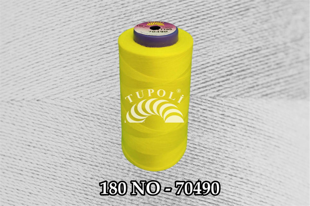 Tupoli 180 Numara 70490 İlikli Polyester Dikiş İpliği