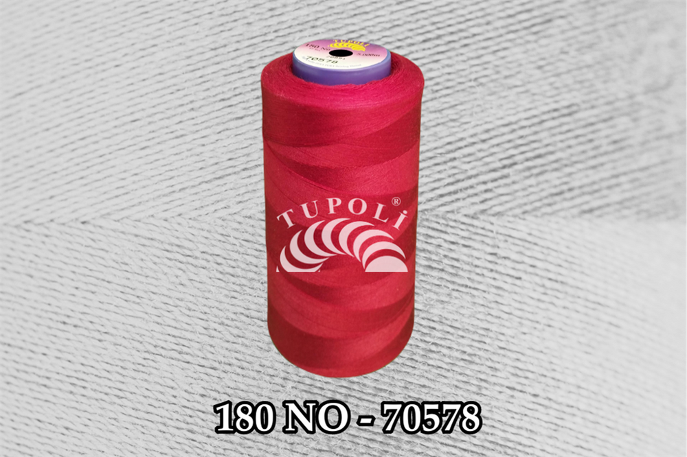 Tupoli 180 Numara 70578 İlikli Polyester Dikiş İpliği