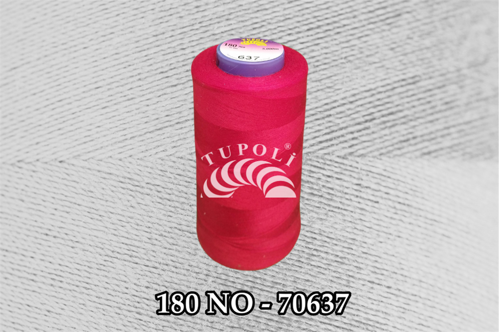 Tupoli 180 Numara 70637 İlikli Polyester Dikiş İpliği