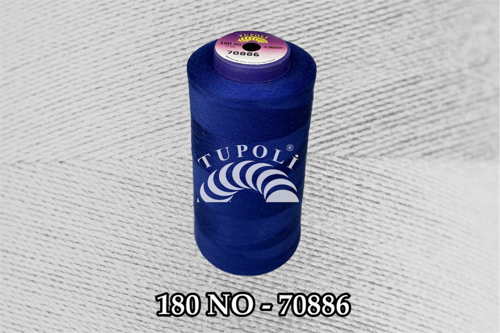 Tupoli 180 Numara 70886 İlikli Polyester Dikiş İpliği