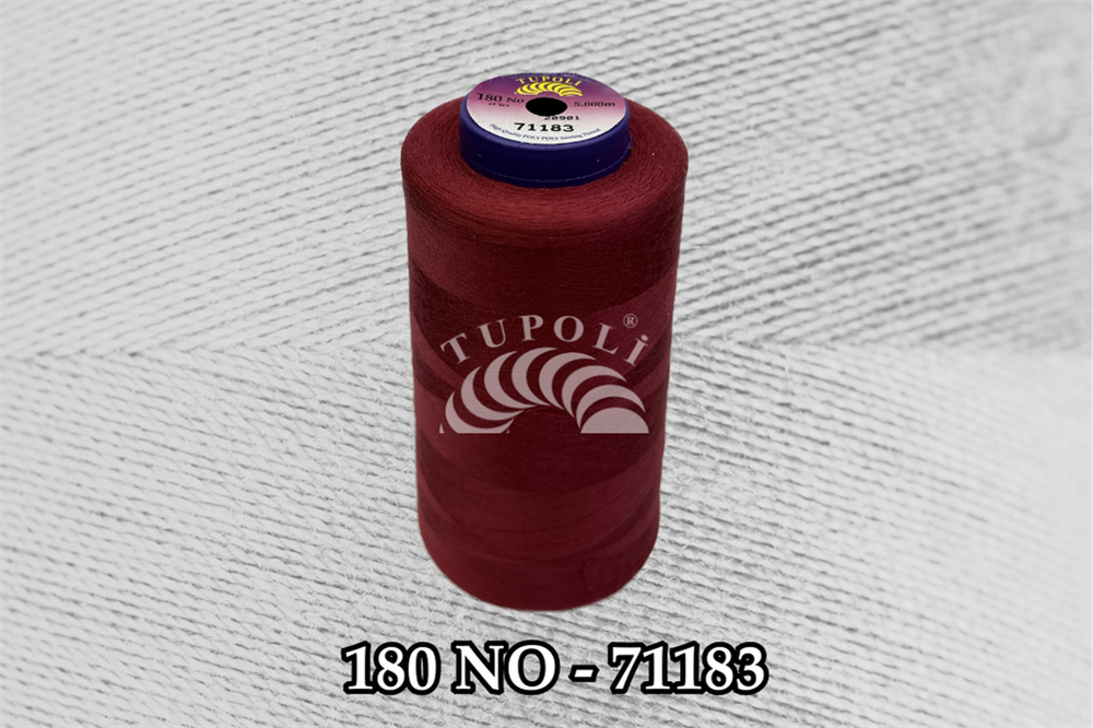 Tupoli 180 Numara 71183 İlikli Polyester Dikiş İpliği