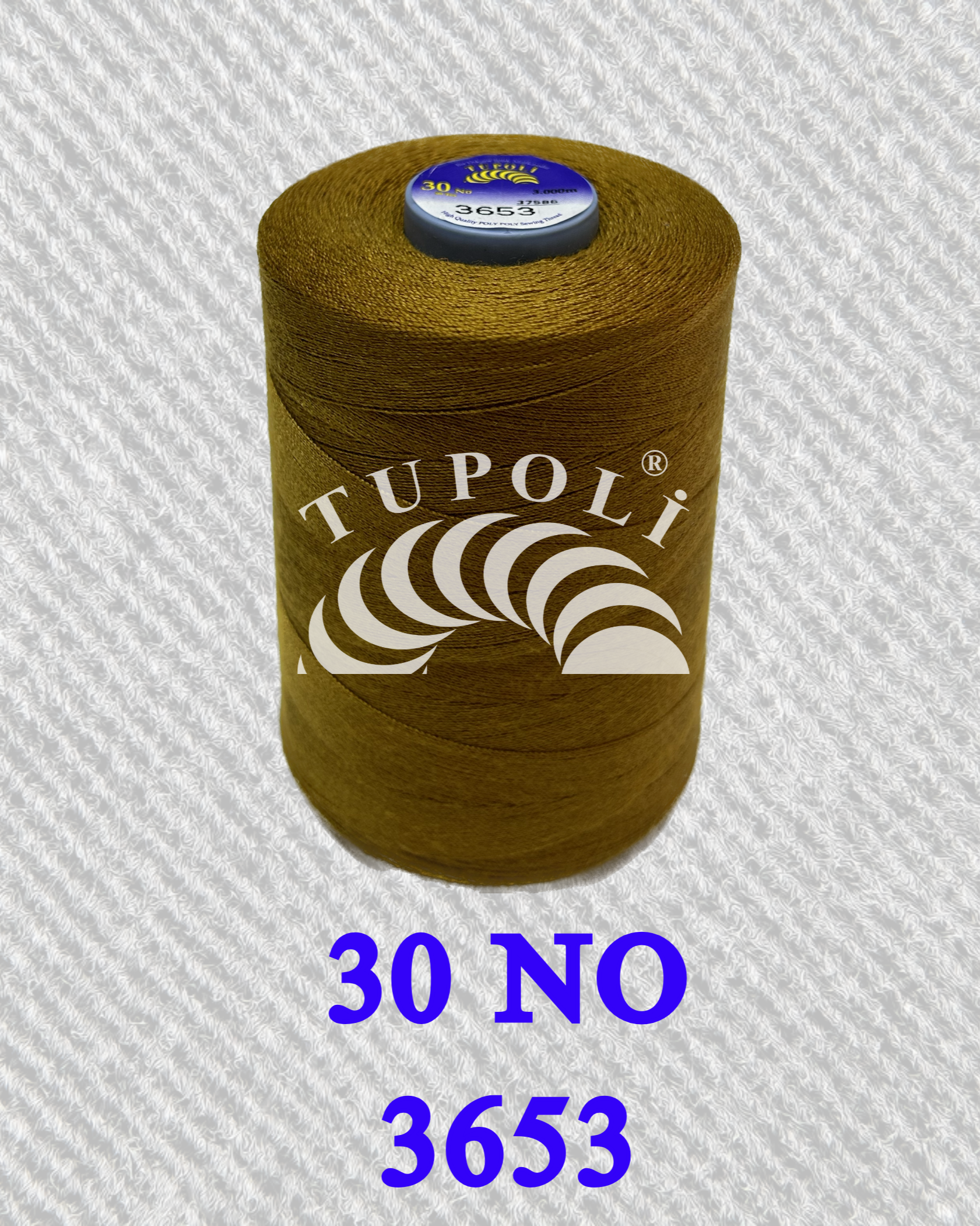 Tupoli 30 Numara 3653 İlikli Polyester Dikiş İpliği