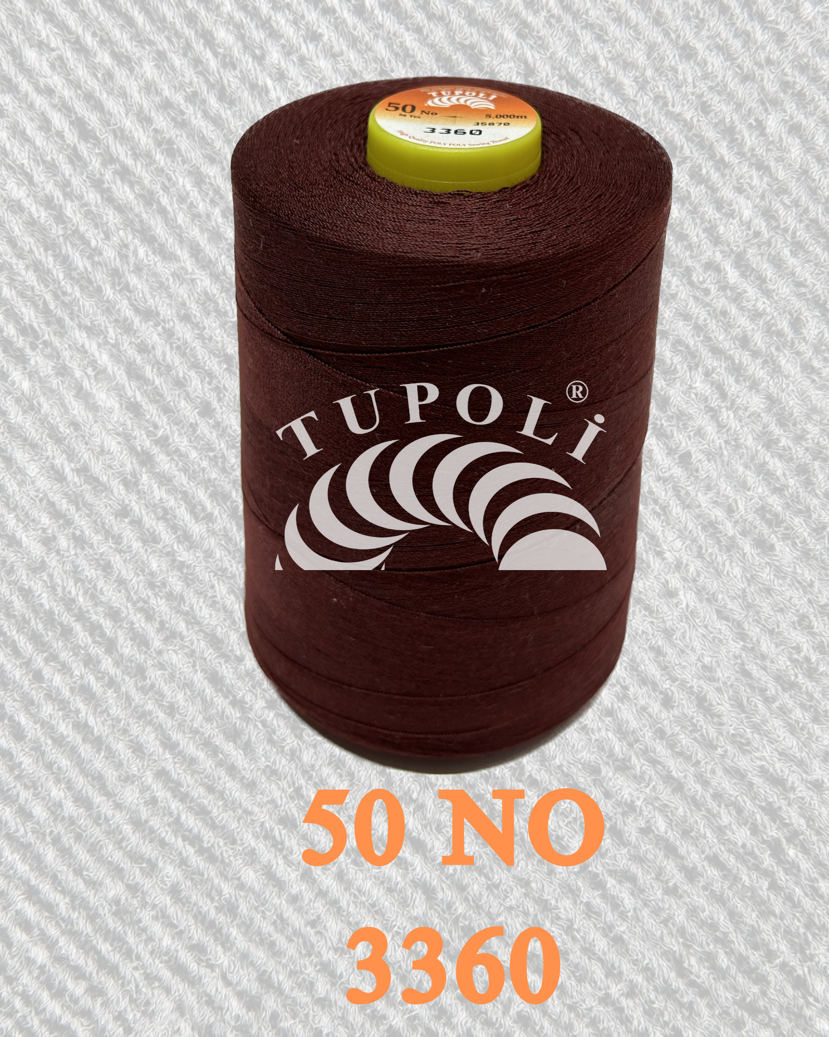 Tupoli 50 Numara 3360 İlikli Polyester Dikiş İpliği
