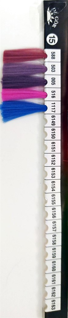 150 Denye 005 Renkli Tekstürize Polyester Overlok İpliği (Muz İplik)