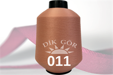 150 Denye 011 Renkli Tekstürize Polyester Overlok İpliği (Muz İplik)