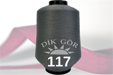 150 Denye 117 Renkli Tekstürize Polyester Overlok İpliği (Muz İplik)