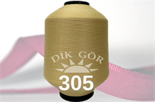 150 Denye 305 Renkli Tekstürize Polyester Overlok İpliği (Muz İplik)