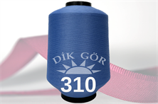 150 Denye 310 Renkli Tekstürize Polyester Overlok İpliği (Muz İplik)
