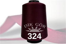 150 Denye 324 Renkli Tekstürize Polyester Overlok İpliği (Muz İplik)