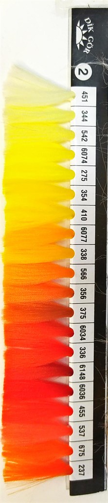 150 Denye 336 Renkli Tekstürize Polyester Overlok İpliği (Muz İplik)