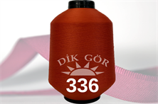 150 Denye 336 Renkli Tekstürize Polyester Overlok İpliği (Muz İplik)