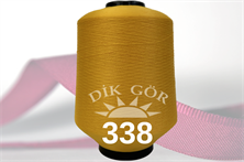 150 Denye 338 Renkli Tekstürize Polyester Overlok İpliği (Muz İplik)