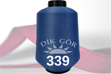 150 Denye 339 Renkli Tekstürize Polyester Overlok İpliği (Muz İplik)