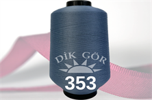 150 Denye 353 Renkli Tekstürize Polyester Overlok İpliği (Muz İplik)