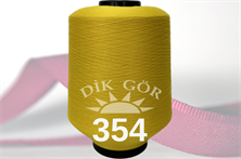 150 Denye 354 Renkli Tekstürize Polyester Overlok İpliği (Muz İplik)