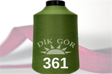 150 Denye 361 Renkli Tekstürize Polyester Overlok İpliği (Muz İplik)