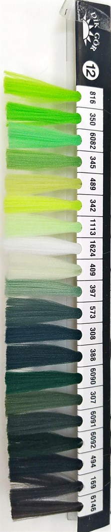 150 Denye 397 Renkli Tekstürize Polyester Overlok İpliği (Muz İplik)
