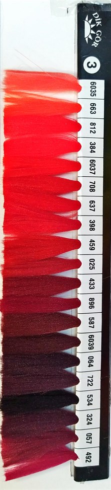 150 Denye 398 Renkli Tekstürize Polyester Overlok İpliği (Muz İplik)