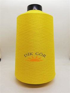 150 Denye 410 Renkli Tekstürize Polyester Overlok İpliği (Muz İplik)