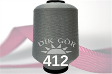 150 Denye 412 Renkli Tekstürize Polyester Overlok İpliği (Muz İplik)