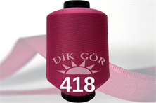 150 Denye 418 Renkli Tekstürize Polyester Overlok İpliği (Muz İplik)