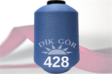 150 Denye 428 Renkli Tekstürize Polyester Overlok İpliği (Muz İplik)