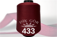 150 Denye 433 Renkli Tekstürize Polyester Overlok İpliği (Muz İplik)