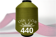 150 Denye 440 Renkli Tekstürize Polyester Overlok İpliği (Muz İplik)