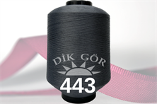 150 Denye 443 Renkli Tekstürize Polyester Overlok İpliği (Muz İplik)