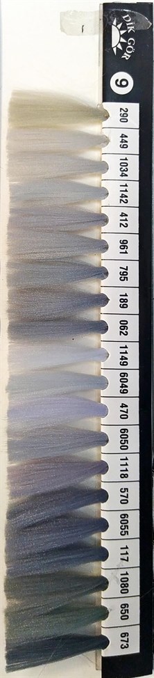 150 Denye 449 Renkli Tekstürize Polyester Overlok İpliği (Muz İplik)