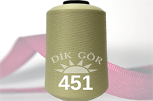150 Denye 451 Renkli Tekstürize Polyester Overlok İpliği (Muz İplik)