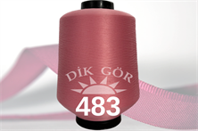 150 Denye 483 Renkli Tekstürize Polyester Overlok İpliği (Muz İplik)