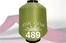 150 Denye 489 Renkli Tekstürize Polyester Overlok İpliği (Muz İplik)