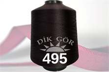 150 Denye 495 Renkli Tekstürize Polyester Overlok İpliği (Muz İplik)