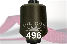 150 Denye 496 Renkli Tekstürize Polyester Overlok İpliği (Muz İplik)