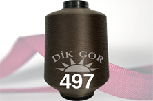 150 Denye 497 Renkli Tekstürize Polyester Overlok İpliği (Muz İplik)