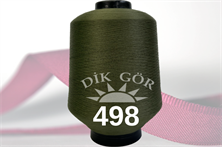 150 Denye 498 Renkli Tekstürize Polyester Overlok İpliği (Muz İplik)