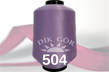 150 Denye 504 Renkli Tekstürize Polyester Overlok İpliği (Muz İplik)