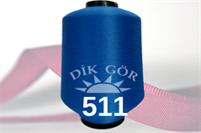 150 Denye 511 Renkli Tekstürize Polyester Overlok İpliği (Muz İplik)