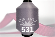 150 Denye 531 Renkli Tekstürize Polyester Overlok İpliği (Muz İplik)