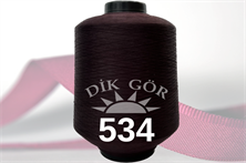 150 Denye 534 Renkli Tekstürize Polyester Overlok İpliği (Muz İplik)